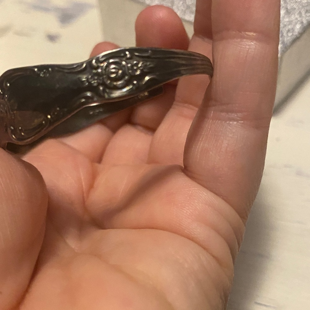 Silver Spoon Bangle - Picture 8 of 8